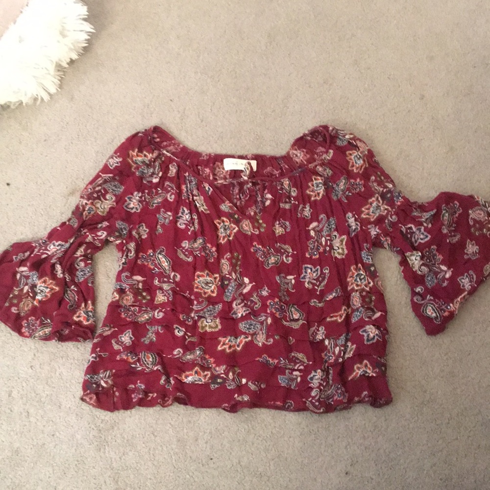 Abercrombie and Fitch 3 quarter sleeve